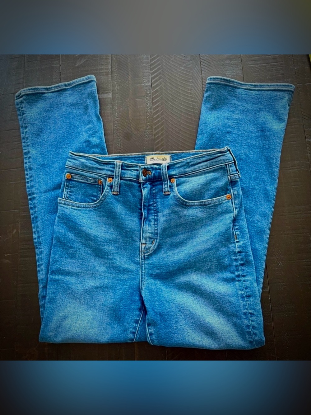 Madewell Cali Demi-Boot Mid Rise Medium Wash Women’s Jeans- Size 26 - Picture 3 of 16